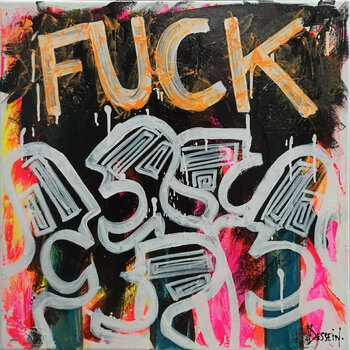 fuck nematoides peinture street art de l artsite dessein
