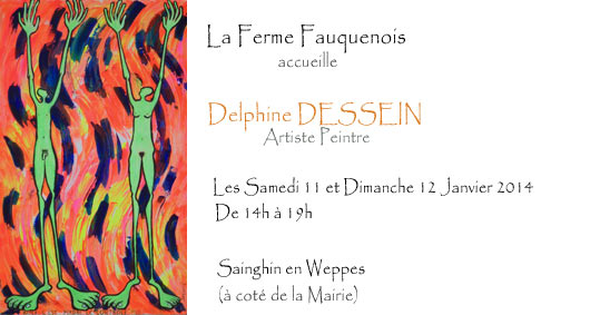 Individual exhibition by Delphine Dessein