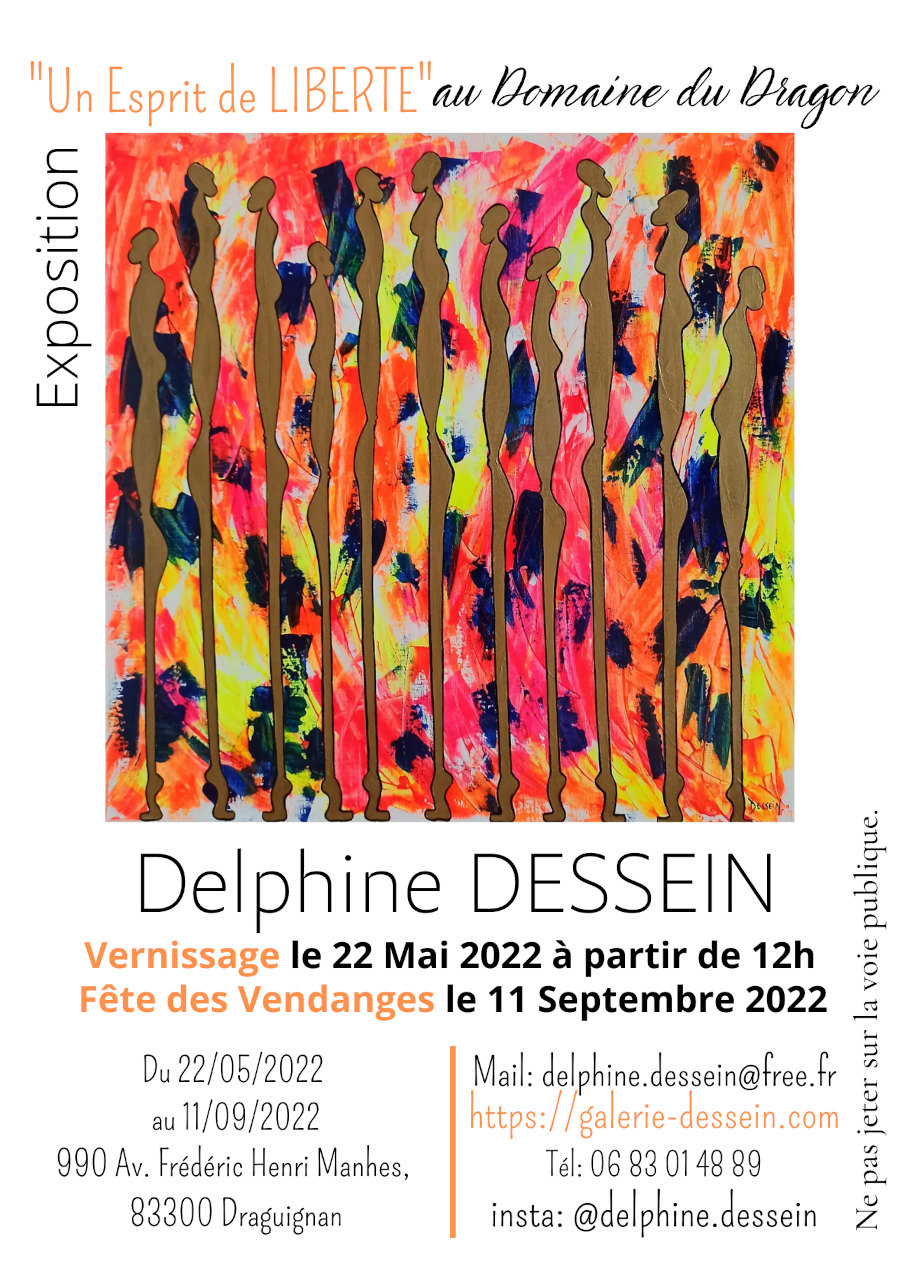 expo art et vin. Domaine du dragon by dessein