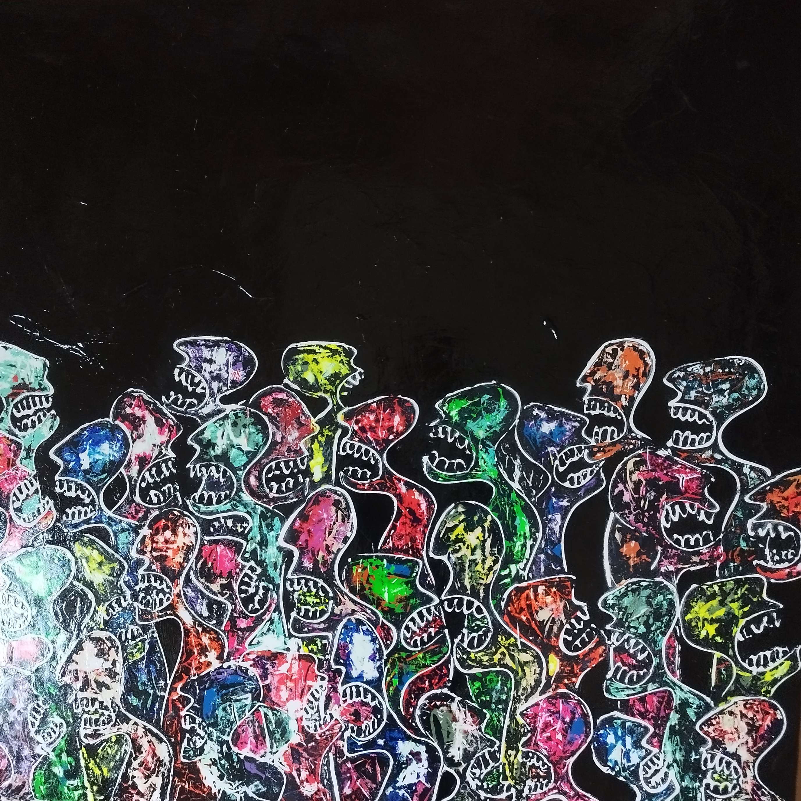 street art fluo by dessein