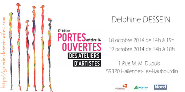 Portes ouverts ateliers d'artistes delphine dessein