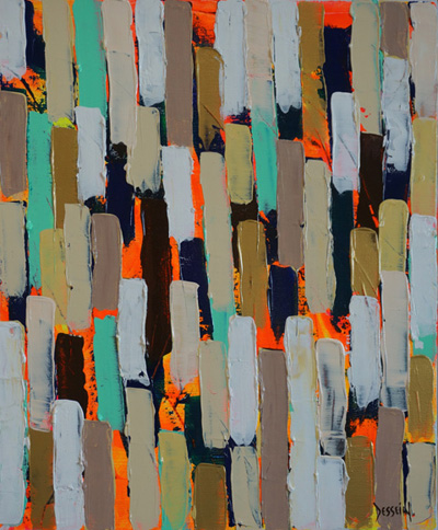 pluie de liberte art abstrait