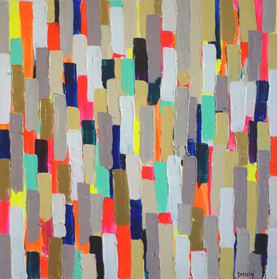 pluie de liberte peinture abstraite contemporaine