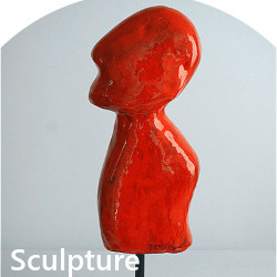 Sculptures de l`artiste contemporain Dessein